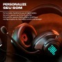JBL Quantum 400 Auriculares para gamers con un diseño llamativo, tecnología de virtualización surround y reproducción DTS, con