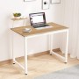 soges Escritorios 80 cm x 40 cm Mesa de Ordenador Compacto Resistente Home Escritorio Oficina Escritorio para reunión formación