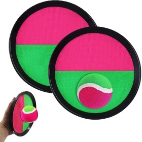 Rakiuty Juego de Bolas de Atrapar,Juego de Pelota para Niños,Juego de Lanzamiento y Captura,Juego de Bola y Lanzamiento,Juego de