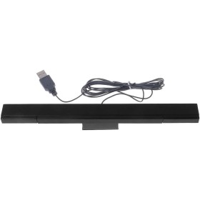 Max-Tonsen Wii Receptor con Cable Interfaz USB Rayo infrarrojo con Cable Sensor Remoto Barra Receptor Inductor Compatible con