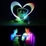 TOSY Disco Volador 16 Millones de Colores RGB LED, Brillante, Modos Inteligentes, iluminación automática, Recargable, Regalo de