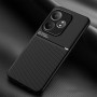 COMAKU Funda para Realme GT 6 / Realme GT 6T, Ultrafino Textura Antideslizante PU + TPU Silicona Fundas Carcasa - Azul