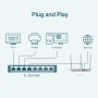 TP-Link TL-SG608E - Conmutador Ethernet Gigabit Gigabit (8 Puertos, Gigabit Hub RJ45, Switch Manageable, Ideal para Compartir