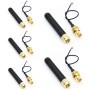 APKLVSR 868-915 MHz U.FL IPEX a SMA Conector Lora Antena 3 dBi 50Ω para Lora Board Lora II WiFi Lora32 (5 Piezas)