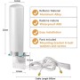 ZHITING Antena 4G LTE Exterior Mimo Omnidireccional 698-2700 MHz Conector SMA con Adaptador CRC9 TS9,Ganancia hasta 12 dBi,para