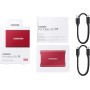 SAMSUNG T7 Shield SSD portátil 2 TB - USB 3.2 Gen.2 SSD Externo Negro (MU-PE2T0S/EU)