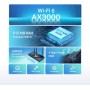 TP-Link Archer AX55 - WiFi 6 Router AX3000, Soporta Mesh, Dual Band 5GHz/2GHz, 1x WAN / 4xLAN Gigabit, Puerto USB 3.0, Chasis