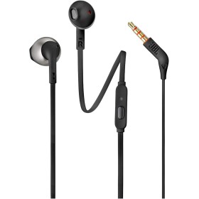 JBL Earbuds T205 - Auriculares con Cable, Color Negro