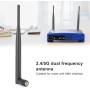 2 x 6DBI Antena WiFi 2.4 G 5G Dual Banda, Cable de Antena Hembra SMA para Red Inalámbrica, Extensor de Alcance Inalámbrico, Dos