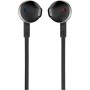 JBL Earbuds T205 - Auriculares con Cable, Color Negro