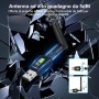 AC600 Adaptador WiFi USB para PC, Plug Y Play Receptor Wi-Fi Dual Band 5GHz/2.4GHz, 600Mbps Tarjeta de Red Inalámbrico, Mini