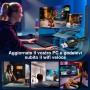 AC600 Adaptador WiFi USB para PC, Plug Y Play Receptor Wi-Fi Dual Band 5GHz/2.4GHz, 600Mbps Tarjeta de Red Inalámbrico, Mini