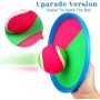 CZMAO Juego de Pelota para Niños, 4 Velcro Ball Paddles y 4 Velcro BallLanzamiento Pelota Juegos Juguetes Playa Agua Jardin