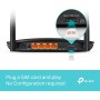 TP-Link Enrutador Archer MR550 4G+ Cat6 300 Mbps, Wi-Fi AC1200 de doble banda, con SIM, microSIM, puerto Gigabit LAN/WAN,