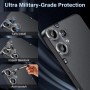 Xunzii Protector de Pantalla para Realme 12 5G/Realme 12X 5G y Protector Lente Cámara [3+3 Piezas], 9H HD Alta Sensibilidad