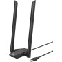 BrosTrend 1800Mbps Antena WiFi USB para PC, Adaptador USB WiFi 6 Largo Alcance Doble Banda 5GHz(1201Mbps) y 2.4GHz(574Mbps)