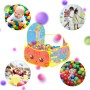 Piscina de Bolas Bebe Tienda de Campaña Infantil Tienda de campaña Plegable con diseño de Dibujos Animados para niños con aro de