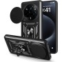 Loyhee Funda para Realme 14 Pro Plus/Pro+ 5G (6.83"), Protección de la Cámara Carcasa con Cubierta de Cámara Deslizante y