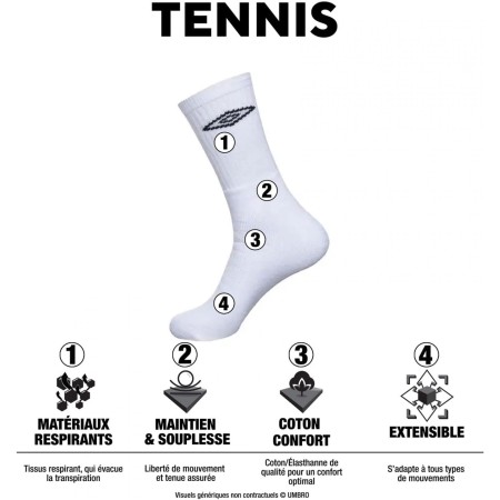 Calcetines Hombre Deporte Resistentes - Paquete de 6 - Calcetines Altos Hombre, Tennis, Cómodos
