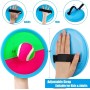 SHJOEE 12 Captura Bolas Raqueta Set（6 Paletas y 6 Bolas） Juego de Bola y Lanzamiento Juego de Pelota para Niños Juegos de