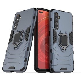 MRSTER Funda Realme X50 Pro 5G, Armor Funda con 360 Anillo Soporte, Anti-Arañazos con Absorción de Choque Resistente Carcasa