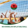 ibasenice Pelota De Playa De Sandía Pelota De Rebote Inflable De Sandía Mini De Piscina para Deportes De Playa De Verano Al Aire