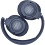 JBL Tune 710 BT Auriculares Over Ear con Bluetooth de diadema, ligeros, con batería de hasta 50 horas y cable extraíble, color