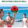 ibasenice Pelota De Playa De Sandía Pelota De Rebote Inflable De Sandía Mini De Piscina para Deportes De Playa De Verano Al Aire