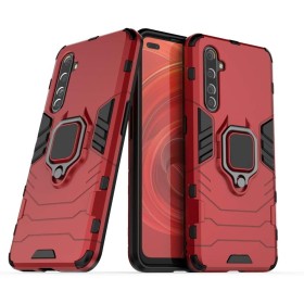 MRSTER Funda Realme X50 Pro 5G, Armor Funda con 360 Anillo Soporte, Anti-Arañazos con Absorción de Choque Resistente Carcasa