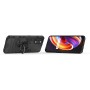 MRSTER Funda Realme X50 Pro 5G, Armor Funda con 360 Anillo Soporte, Anti-Arañazos con Absorción de Choque Resistente Carcasa