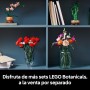 LEGO Botanical Ramo de Flores Fantasía en Rosa Maqueta para Adultos, Decoración Floral para el Hogar y Oficina con Margaritas,