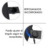 T-LOVENDO.ES Mesa Plegable Auxiliar pequeña portátil con Altura Ajustable Comedor. Ideal Escritorio Ordenador Sofa Cama o
