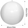 Pelota De Playa Gigante, Pelota De Playa Inflable Luminosa LED, Pelota Luminosa, Pelota Inflable Gigante, 16 Colores, Pelota LED