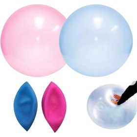 CLIUNT 2 Piezas pelotas grandes de agua transparentes, 120CM pelotas de agua hinchables, Bola de Agua, para Grandes Jardín