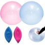 CLIUNT 2 Piezas pelotas grandes de agua transparentes, 120CM pelotas de agua hinchables, Bola de Agua, para Grandes Jardín