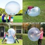 CLIUNT 2 Piezas pelotas grandes de agua transparentes, 120CM pelotas de agua hinchables, Bola de Agua, para Grandes Jardín