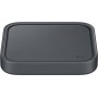 Samsung Wireless Charger Single Fast Charging 2.0 con Power Adaper 15W, Negro