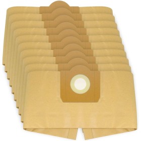 SPARES2GO Bolsas de polvo resistentes compatible con DeWalt aspiradora DXV23PTA 23L DXV38S 38L DXV20PA 20L (10 unidades)