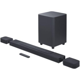 JBL Bar 1000, barra de sonido, altavoces y subwoofer inalámbrico, tecnología PureVoice, HDMI eARC, sonido envolvente Dolby