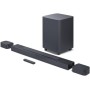 JBL Bar 1000, barra de sonido, altavoces y subwoofer inalámbrico, tecnología PureVoice, HDMI eARC, sonido envolvente Dolby