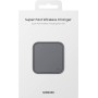 Samsung Wireless Charger Single Fast Charging 2.0 con Power Adaper 15W, Negro