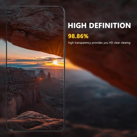 Zerrshoo Protector Pantalla para Realme GT Neo 3, Cristal Vidrio Templado 2 Piezas con Protector Lente Cámara 2 Piezas, Dureza