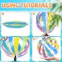 2 Piezas Pelota de Playa,Inflables Pelota de Playa con Bomba de Aire Manual para Libre Fiesta de Verano Piscina Playa Juegos