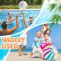 2 Piezas Pelota de Playa,Inflables Pelota de Playa con Bomba de Aire Manual para Libre Fiesta de Verano Piscina Playa Juegos