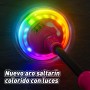 Bola de Salto de Tobillo Juguete Niña 6 7 8 9 10 11 Años Recargable Luminoso Regalos Juegos Niñas Bola Saltarina para Niños con