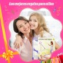 Bola de Salto de Tobillo Juguete Niña 6 7 8 9 10 11 Años Recargable Luminoso Regalos Juegos Niñas Bola Saltarina para Niños con