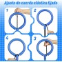 Bola de Salto de Tobillo Juguete Niña 6 7 8 9 10 11 Años Recargable Luminoso Regalos Juegos Niñas Bola Saltarina para Niños con