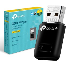 TP-Link TL-WN823N Adaptador USB Tarjeta de Red, Inalámbrico 300Mbps, 2.4Ghz, Puerto USB 2.0, WPS, Windows 11/10/8.1/8/7/XP, Mac