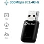 TP-Link TL-WN823N Adaptador USB Tarjeta de Red, Inalámbrico 300Mbps, 2.4Ghz, Puerto USB 2.0, WPS, Windows 11/10/8.1/8/7/XP, Mac