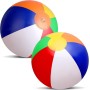 Abeillo Pelotas de playa, paquete de 2 – Pelotas de playa inflables de 13 pulgadas – Juguetes acuáticos, juguetes de playa para